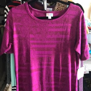 Lularoe hot pink Julia